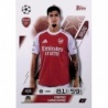 Official Cards Piero Hincapie Squad Update Arsenal 2025/26 Topps Match Attax Extra Collection
