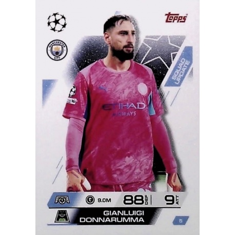 Gianluigi Donnarumma Manchester City 5