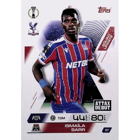 Ismaila Sarr Crystal Palace 27