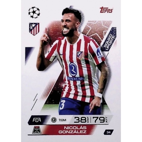 Nicolas Gonzalez Atlético Madrid 34