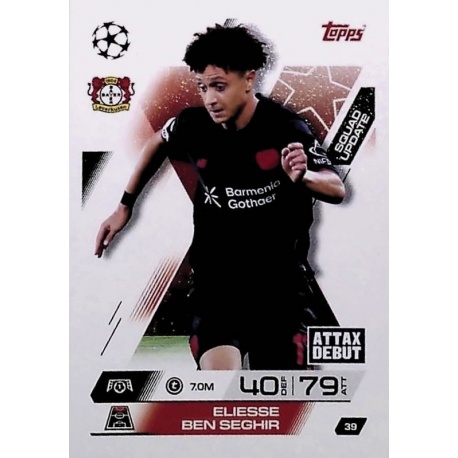 Eliesse Ben Saghir Bayer 04 Leverkusen 39