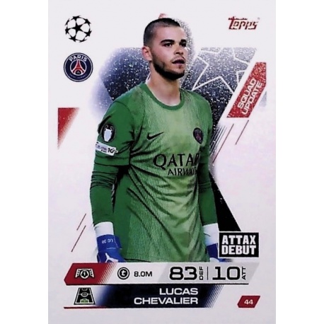 Lucas Chevalier PSG 44
