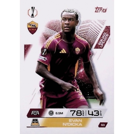 Even Ndicka AS Roma 63