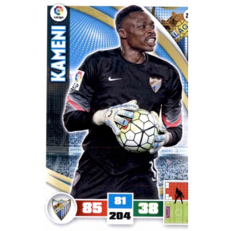 Kameni Málaga 235 Adrenalyn XL La Liga 2015-16