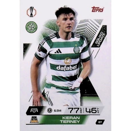 Kieran Tierney Celtic 67