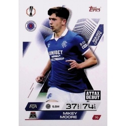 Mikey Moore Rangers 70