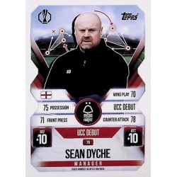 Sean Dyche Manager Nottingham Forest 79