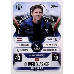 Oliver Glasner Manager Crystal Palace 80