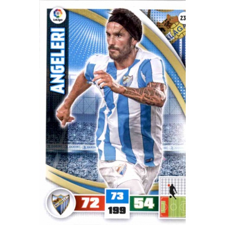 Angeleri Málaga 237 Adrenalyn XL La Liga 2015-16