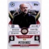 Official Cards Peter Bosz Manager PSV Eindhoven