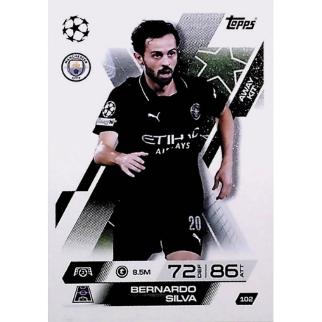 Bernardo Silva Away Kit Manchester City 102