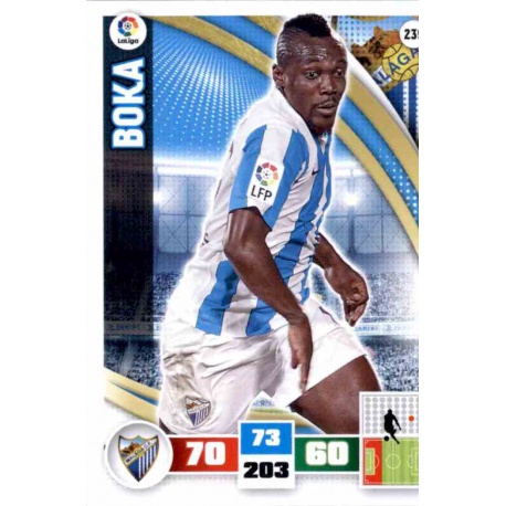 Boka Málaga 239 Adrenalyn XL La Liga 2015-16