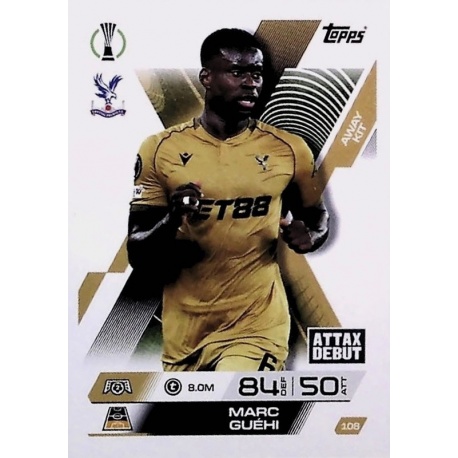 Marc Guehi Away Kit Crystal Palace 108