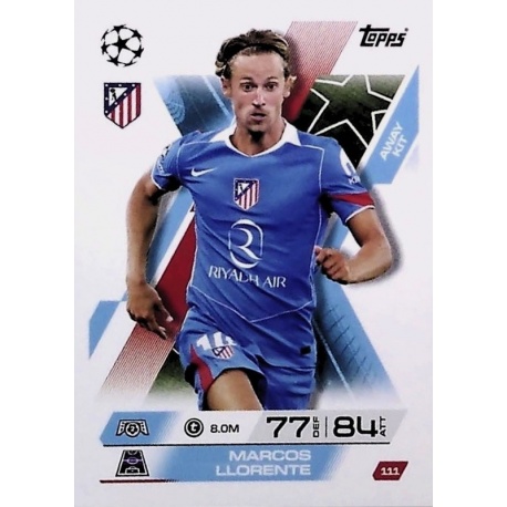 Marcos Llorente Away Kit Atlético Madrid 111