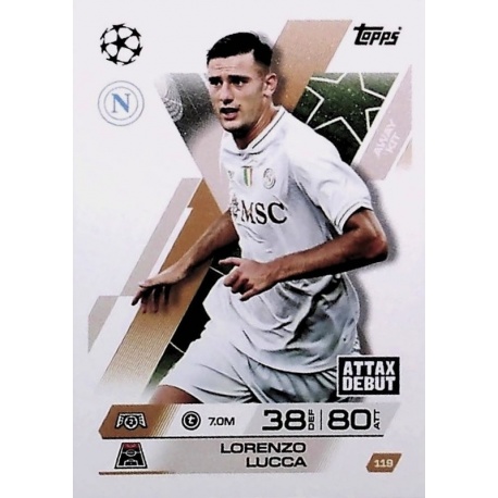 Lorenzo Lucca Away Kit SCC Nápoles 119