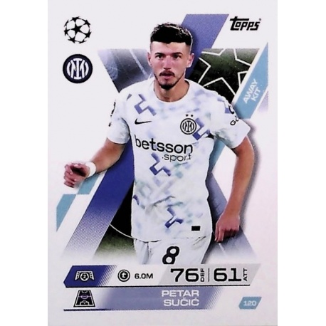 Petar Sucic Away Kit Inter Milan 120