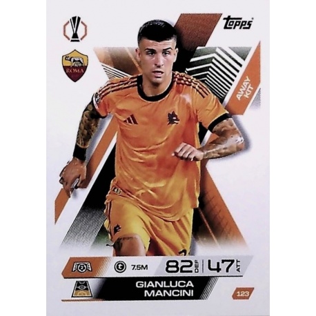 Gianluca Mancini Away Kit AS Roma 123