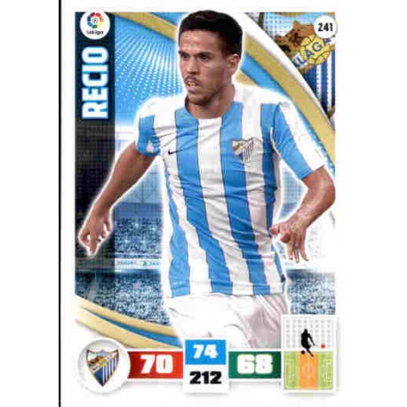 Recio Málaga 241 Adrenalyn XL La Liga 2015-16