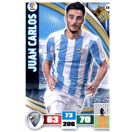 Juan Carlos Málaga 243 Adrenalyn XL La Liga 2015-16