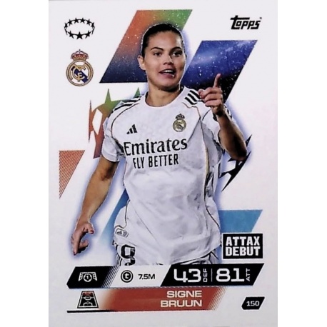 Signe Bruun UWCL Real Madrid 150