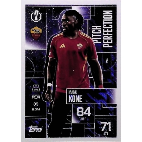 Manu Kone Pitch Perfection AS Roma 214
