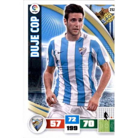 Duje Cop Málaga 252 Adrenalyn XL La Liga 2015-16