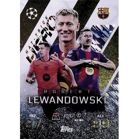 Robert Lewandowski Hat-Trick Hero Barcelona 256