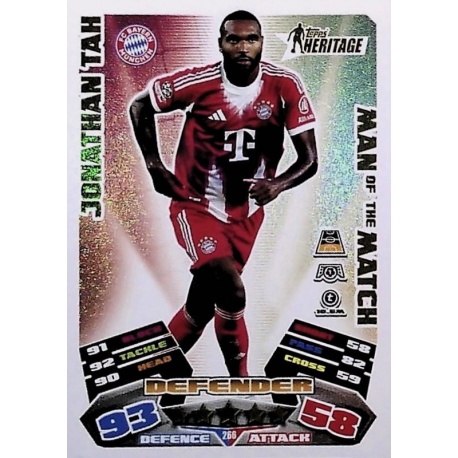 Jonathan Tah Heritage - Man of the Match Bayern Munich 266
