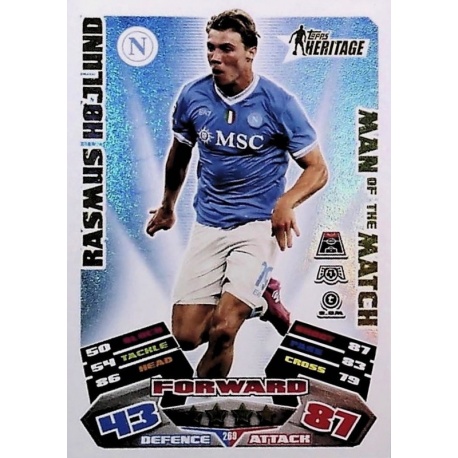 Rasmus Højlund Heritage - Man of the Match SSC Nápoles 269