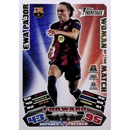 Ewa Pajor Heritage - Woman of the Match Barcelona 275