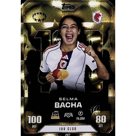 Selma Bacha 100 Club UWCL Olympique Lyon 287