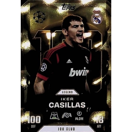 Iker Casillas 100 Club Legend Real Madrid 292