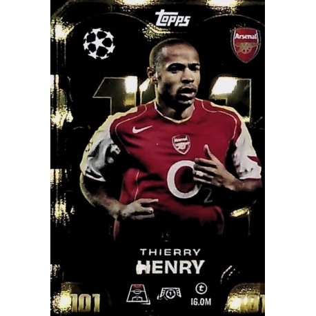 Thierry Henry 100 Club Legend Arsenal 297