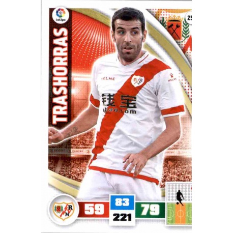 Trashorras Rayo Vallecano 259 Adrenalyn XL La Liga 2015-16