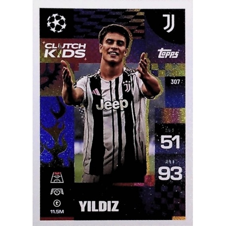 Kenan Yildiz Clutch Kids Juventus 307