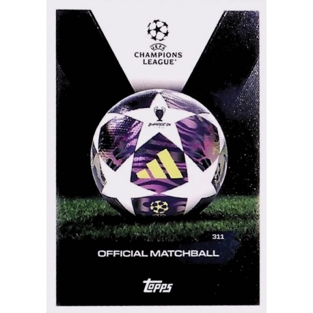 UEFA Champions League UEFA Official Matchball 311