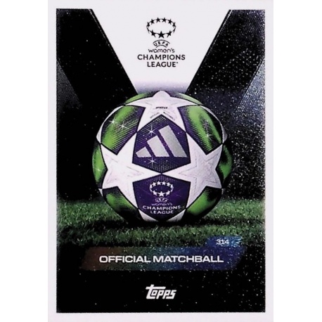 UEFA Women's Champions League UEFA Official Matchball 314