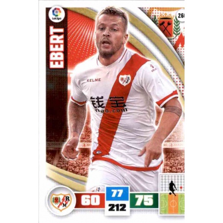 Ebert Rayo Vallecano 260 Adrenalyn XL La Liga 2015-16