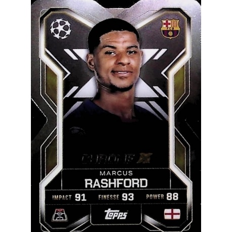 Marcus Rashford Chrome X Barcelona CX4
