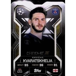 Khvicha Kvaratskhelia Chrome X PSG CX7