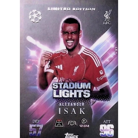 Alexander Isak Limited Edition Liverpool LE1