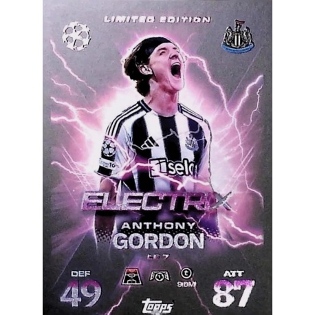 Anthony Gordon Limited Edition Newcastle United LE7