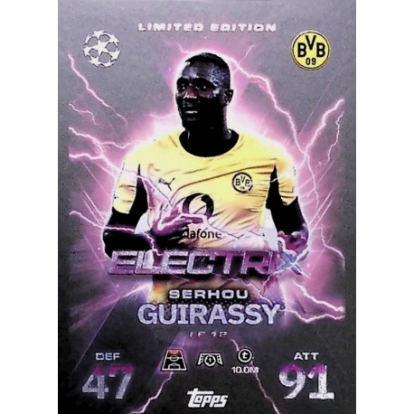 Serhou Guirassy Limited Edition Borussia Dortmund LE12