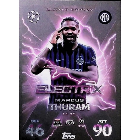 Marcus Thuram Limited Edition Inter Milan LE15