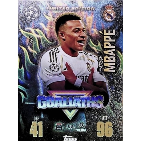 Kylian Mbappé Limited Edition - Goaliaths Real Madrid GL2