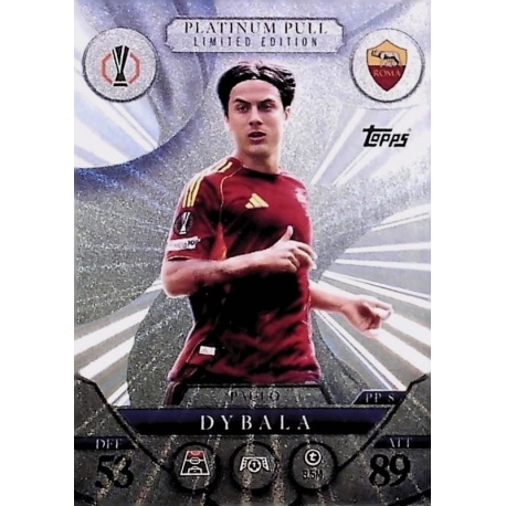 Paulo Dybala Limited Edition Platinum Pull AS Roma PP8