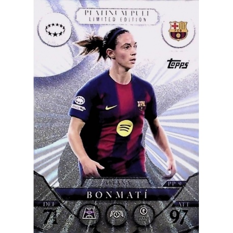 Aitana Bonmatí Limited Edition Platinum Pull Barcelona PP9