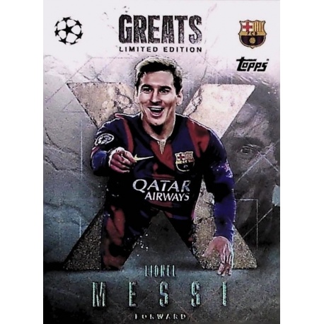 Lionel Messi X Greats Limited Edition Barcelona LE XG 2