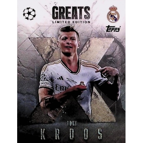 Toni Kroos X Greats Limited Edition Real Madrid LE XG 3
