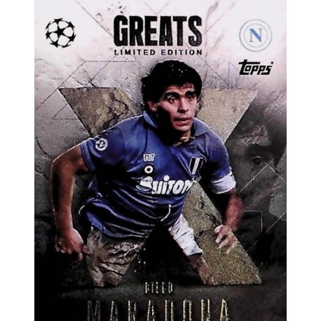 Diego Maradona X Greats Limited Edition SSC Nápoles LE XG 4